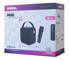Parlante Portátil Soul Bluetooth Tws Karaoke I30 Micrófono - RED ALO
