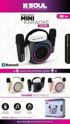 Parlante Karaoke Bluetooth TWS Soul i40