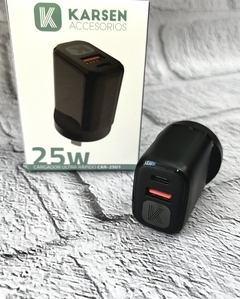 Cargador Cabezal Súper Rápida 25w Usb + PD C karsen en internet