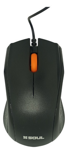 Mouse para PC Escritorio Cable Usb 1.5 Metros 1200 dpi Negro