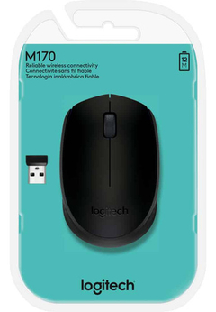 Mouse Logitech M170 Inalámbrico USB Negro