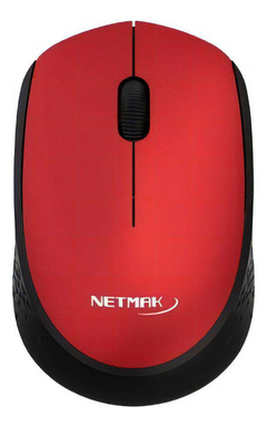Mouse Inalámbrico Usb Netmak Optimize Edge M680 3 Botones - RED ALO