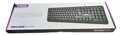 Teclado Cable Usb para PC Soul Office OK100 Negro Escritorio - comprar online
