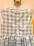 Vestido Xadrez Azul Bebê Eva - LARA KIDS