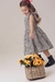 Vestido Xadrez Preto & Branco Carolina - loja online