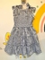 Vestido Xadrez Azul & Branco Carolina - comprar online