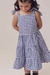 Vestido Xadrez Azul & Branco Carolina - loja online
