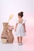 Vestido Doce Lembraça com botões. na internet