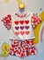 Conjunto Conforto Corações