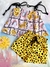 Conjunto Batinha Amarelo Oncinha.