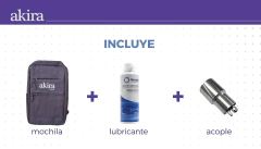 Kit Estudiantil AKIRA Aqua PB 3 piezas - comprar online