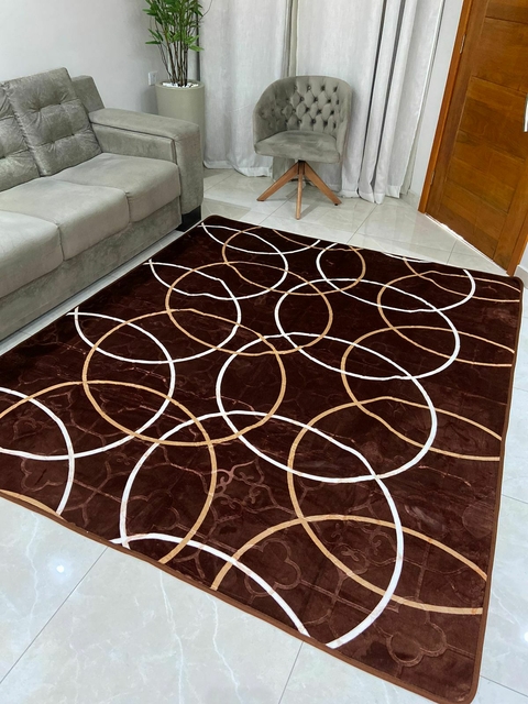 Tapete Flannel 1,90 x 2,40 metros