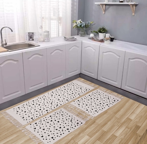 Jogo de cozinha estampado