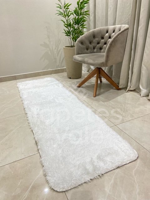 Passadeira Felpuda Antiderrapante - 60 x 2,00 mts