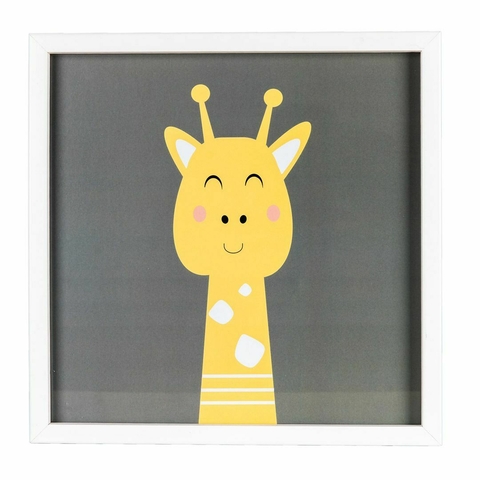 Quadro Decorativo Infantil 30x30 C/ Vidro