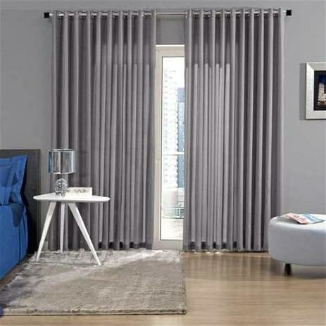 CORTINA BLACKOUT 2,70x2,45M CINZA CHUMBO