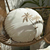 ALMOHADON XXL REDONDO BORDADO PALMERA - tienda online