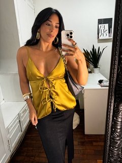 Blusa Satin Laços - comprar online