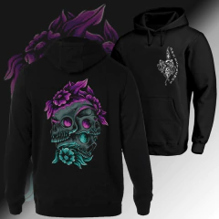 Buzo Canguro Skull - tienda online