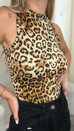 Musculosa Animal print