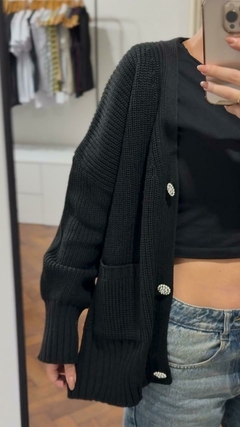 Cardigan Amanda - Malaquita