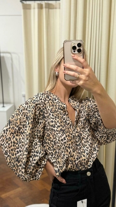 Blusa animal print