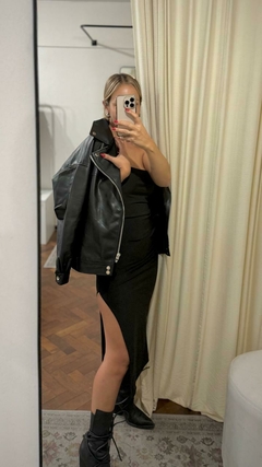Vestido strapless en internet