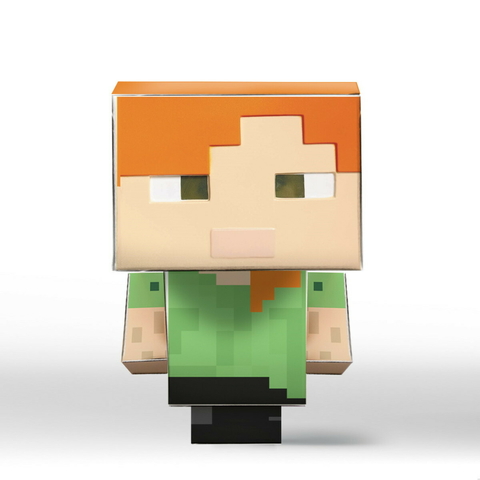 Alex - Caixa Lembrancinha Tema Minecraft