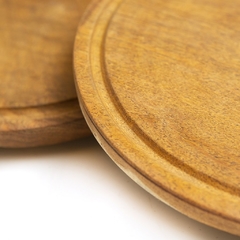 Plato Algarrobo x 6 - comprar online