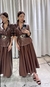 Saia Midi Com Elástico PU - loja online