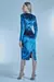 Vestido Veludo Aplicações - comprar online