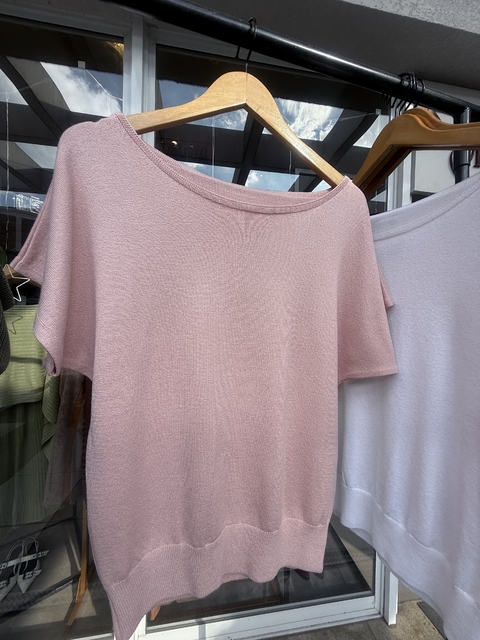 Blusa Tricot Manga Curta MA - comprar online