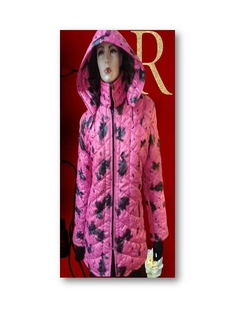 Parka pink casual