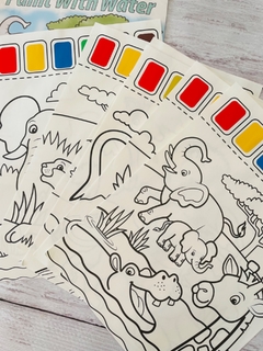 kit watercolor x 5 hojas - brujulakids