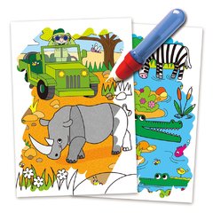 Imagen de Libro para pintar con agua Safari