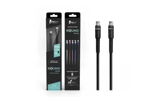 CABLE FOXBOX DE TIPO C A TIPO C ROUND PRO