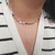 Collar "mi amor" plateado - lume