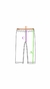 Babucha friza bordada salmon T3 - comprar online