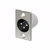 Ficha Neutrik Nc3mp Conector 3 Pines Para Chasis Original