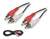 Cable Rca Audio 7 Mts Rca A Rca Rojo Y Negro Home Cd Dvd
