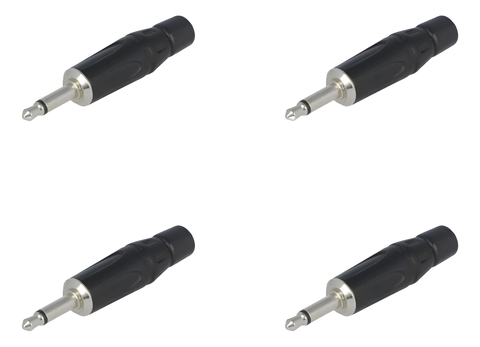 Ficha Conector Mini Plug Mono Amphenol Km2pb 3.5mm X 4u