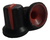 Perilla Potenciometro Plastico Goma Pack X 2u 6mm Rojo