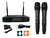 Micrófono Inalámbrico Doble Uhf Lexsen 2 In 2 Estuche - tienda online