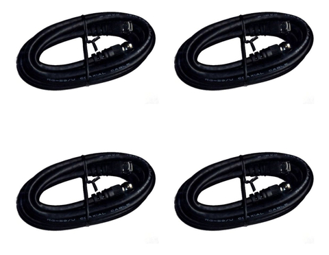 Cable Coaxil Coaxial Rg59 2 Direct Tv Flow Cablevisión X 4u