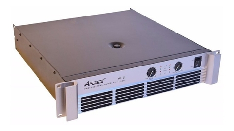 Potencia Apogee W-2 2000 Watts Qsc Sts Audiolab Black Week