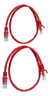 Patch Cord Cable De Red Utp Amarillo 0.50cm Pack X 2u en internet