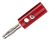 Fichas Conectores Banana Macho Rojo Y Negro A Tornillo en internet