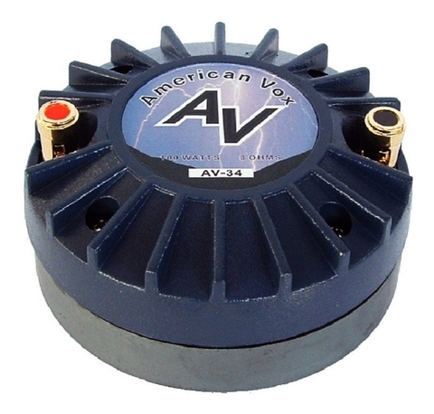 Driver American Vox Av34 1 Pulgada 50 Watts Titanio Menbran