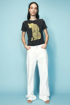 Remera Estampada Leopardo - comprar online