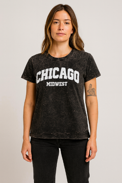 Remera Estampada Chicago en internet